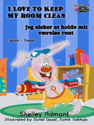 cover image of I Love to Keep My Room Clean Jeg elsker at holde mit værelse rent